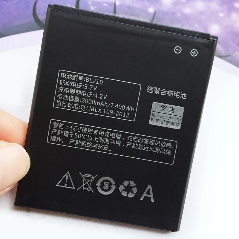 Аккумулятор Runboss BL 210 BL210 для Lenovo A606 S820 S820E A750E A770E A656 A766 A658T S650 A536 аккумуляторная