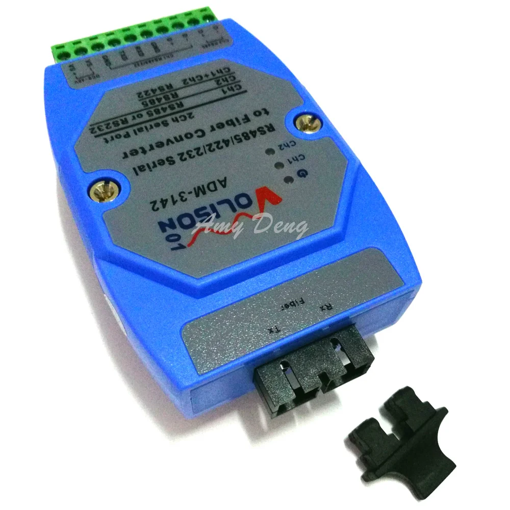 Оптоволоконный преобразователь RS485 оптоволокно в RS232 оптоволоконный