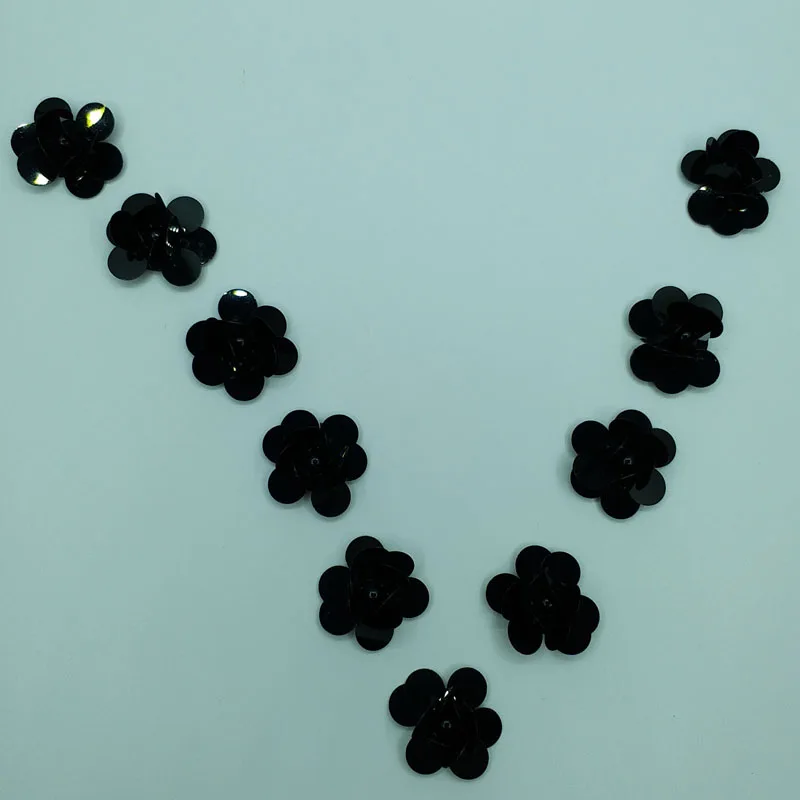 10pcs/lot Handmade rhinestone beaded Patches for clothing Sew on sequin applique flowers embroidery parches shoes hat bags | Дом и сад