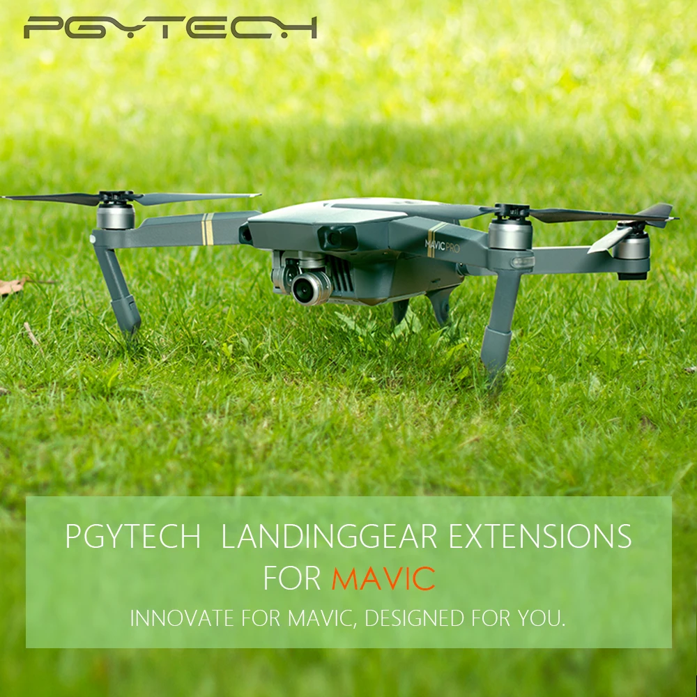 PGYTECH Расширенный посадочный механизм поддержка ног протектор Расширение Замена подходит для Mavic Pro drone аксессуары