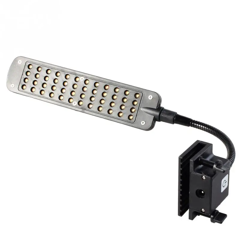48 LED White&amp Blue Light 3 Mode Fish Tank Aquarium Clip Lamp Adjustable Soft Arm | Дом и сад