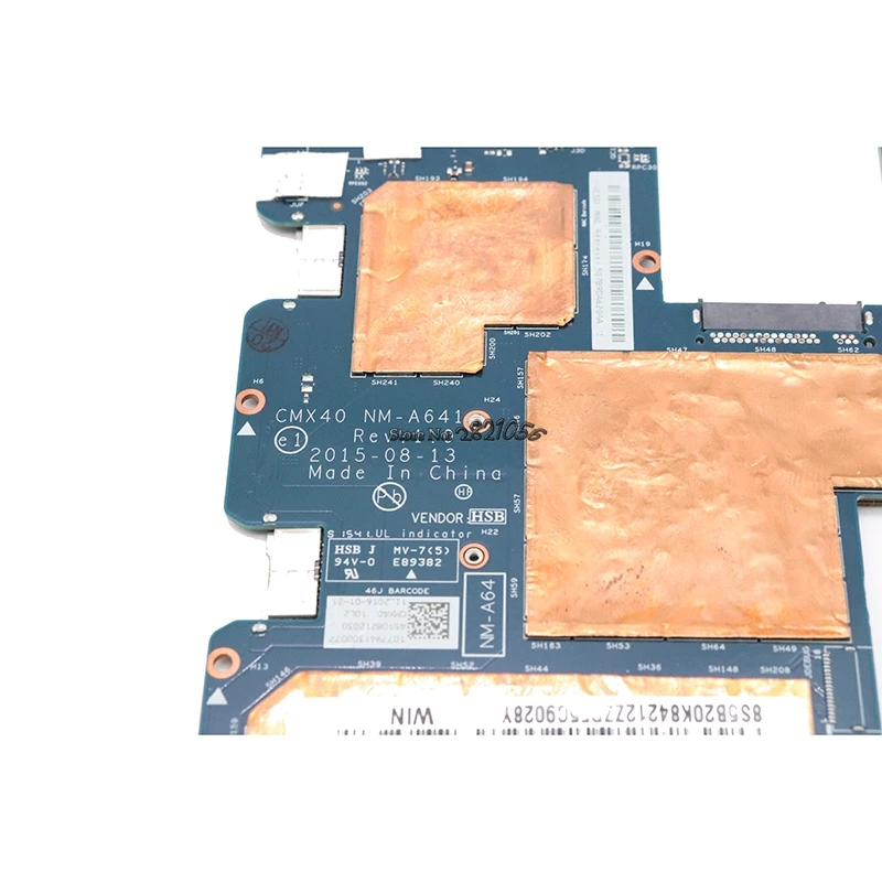 Nokotion CMX40 NM-A641 5B20K84212 материнская плата для Lenovo MIIX 700-12ISK ноутбука с 6Y54 8GB RAM |