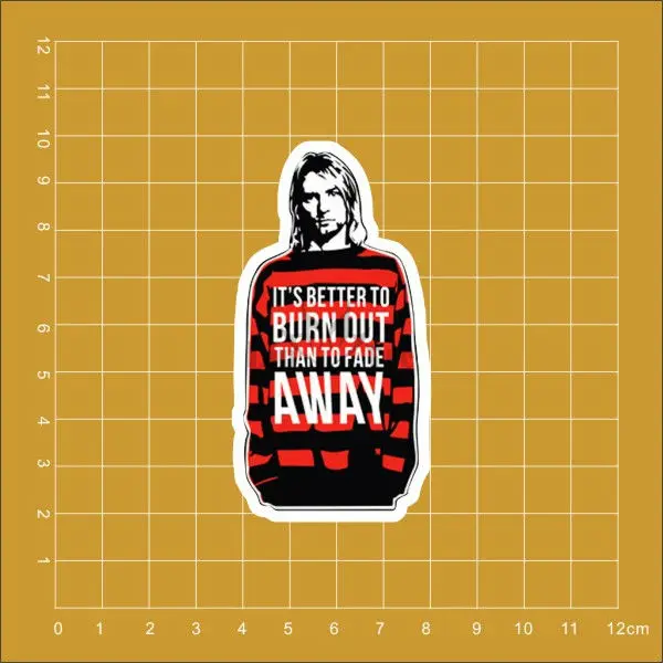 Nirvana Kurt Cobain ноутбук Холодильник Скейтборд тележка чехол рюкзак столы Книга ПВХ