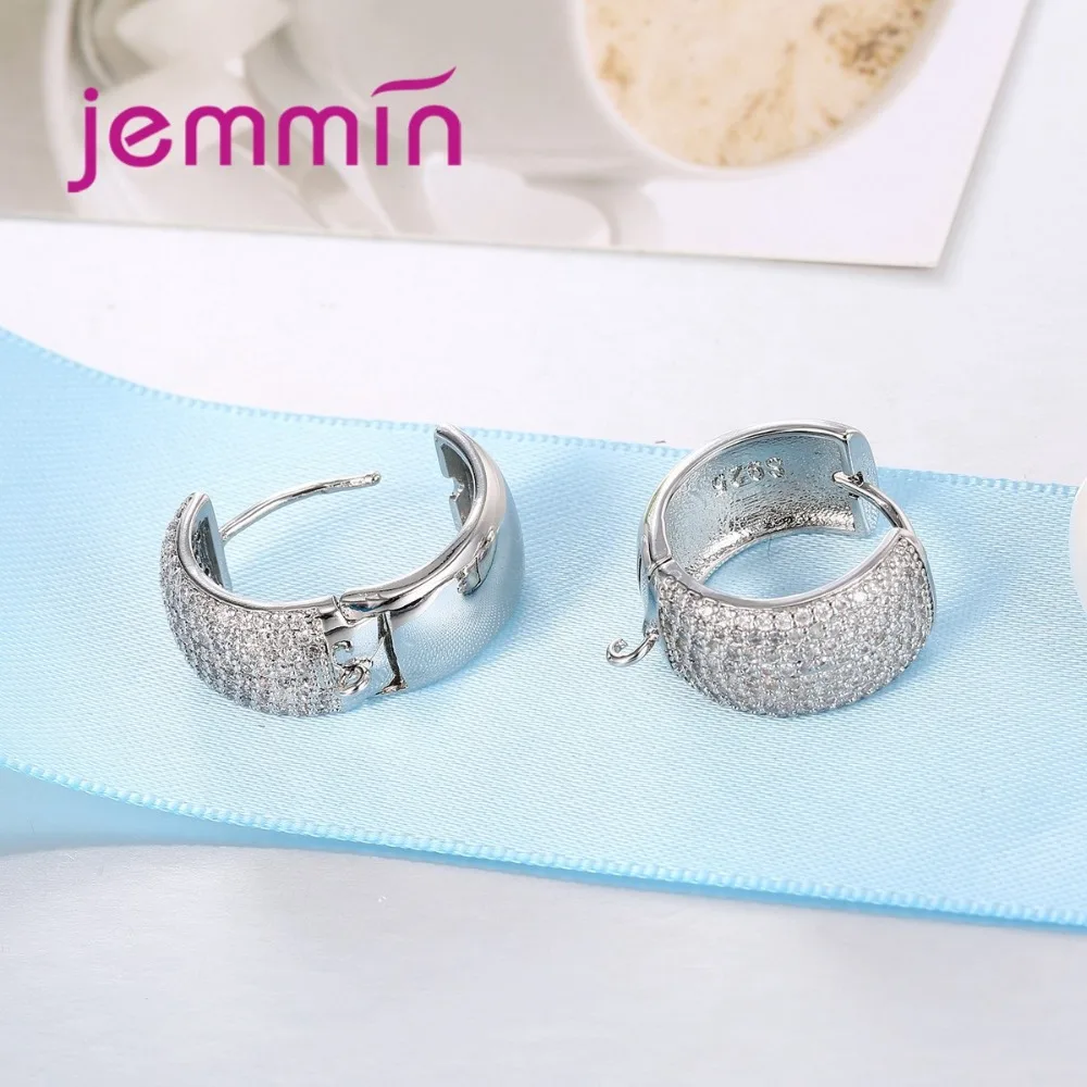 Детские носки 5 пар красивые серьги Компоненты выводами с Стразы 925 стерлингового