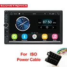 Автомагнитола 2 Din на Android 6,0, Универсальная автомобильная стерео-система 7 дюймов с GPS-навигацией, Wi-Fi, Bluetooth, USB, радио, аудиоплеером, автомобильный стереоплеер