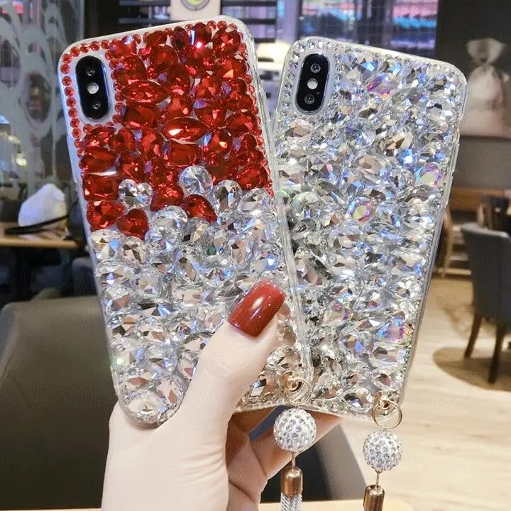 Для спортивной камеры Xiao mi 5 6 8 SE Max Mix 2 3 S 5S 5C A1 A2 украшением в виде большого камня