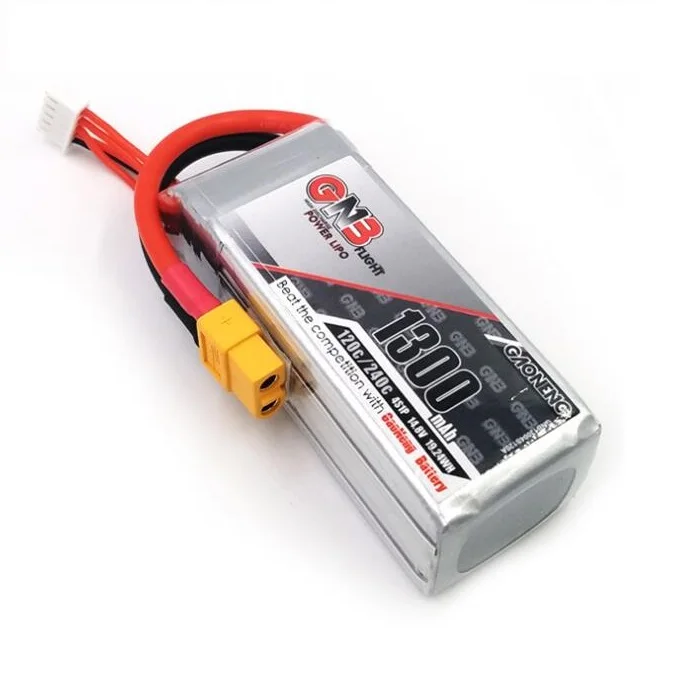 Gaoneng GNB 14 8 V 1300mAh 4S 120C/240C Lipo батарея для FPV Racing RC Мультикоптер Высокое качество