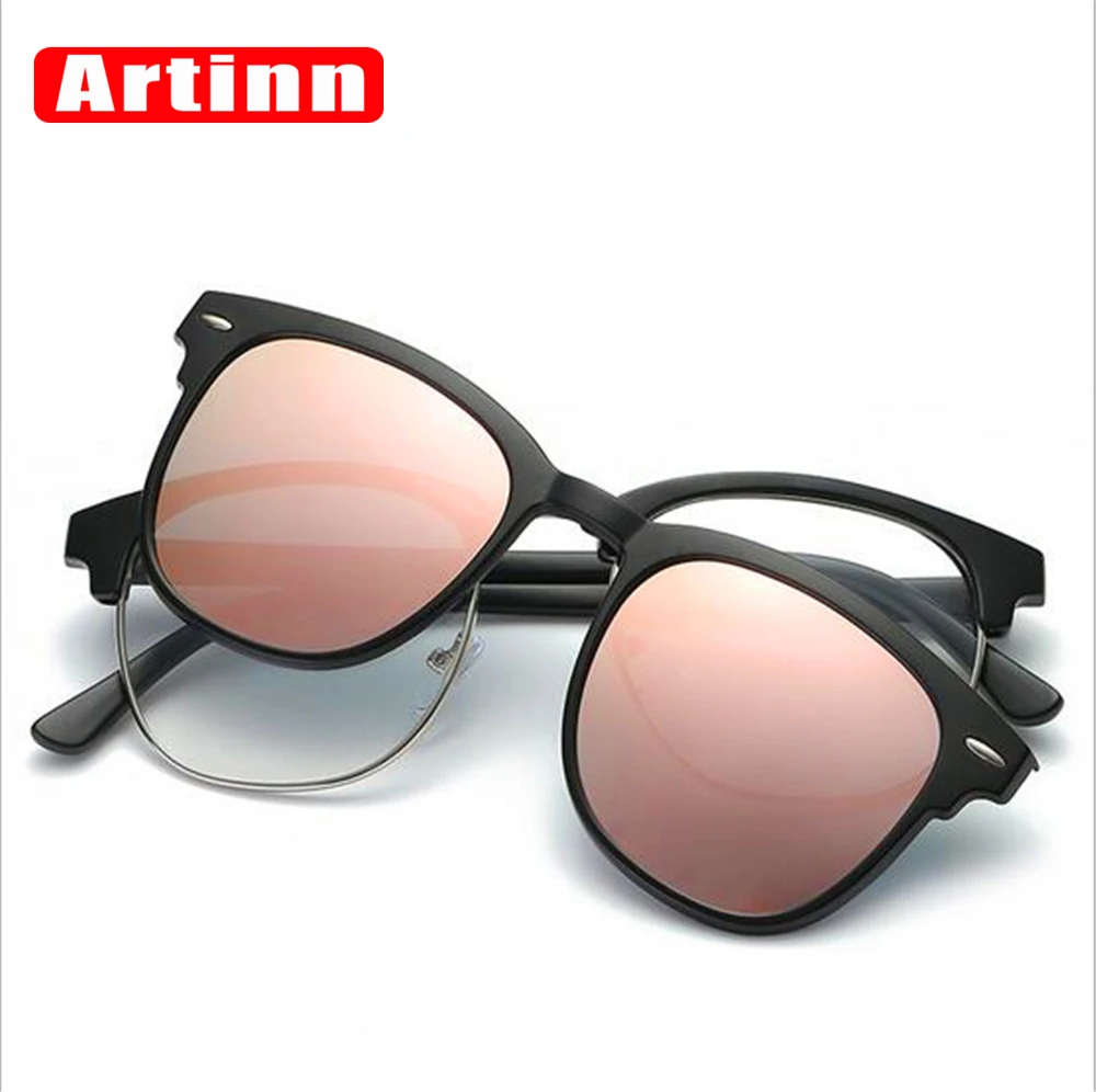 Очки солнцезащитные поляризационные 2 в 1 с магнитной застежкой|prescription eyeglasses|brand