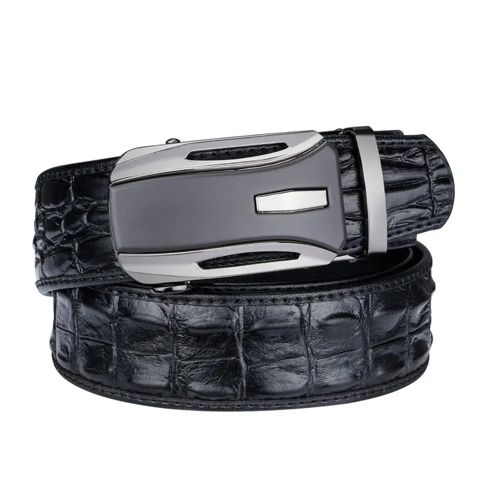 Новые модные мужские ремни Barry. Wang PKDF 0002 с крокодиловым узором роскошные
