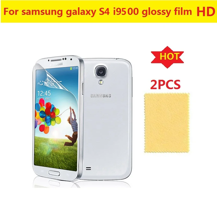 2 шт HD прозрачная глянцевая пленка для Samsung galaxy S3 i9300/S4 i9500/S5 i9600/S6 G9200/S7 G930/S8 / S8 S9 Plus