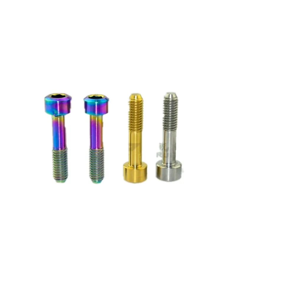 Титановый болт для SRAM XO/x9/xx1Thumb Shifter M5 x23mm фиксированный винт велосипедный Ti Болт золотой цвет винт 2 шт