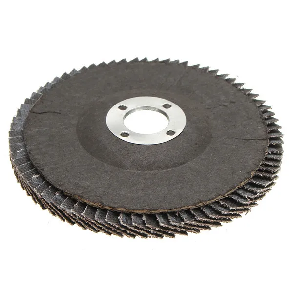 

4" 100mm Aluminium Oxide Flap Grinding Disc Sanding Wheels 40/60/80/120 Grit