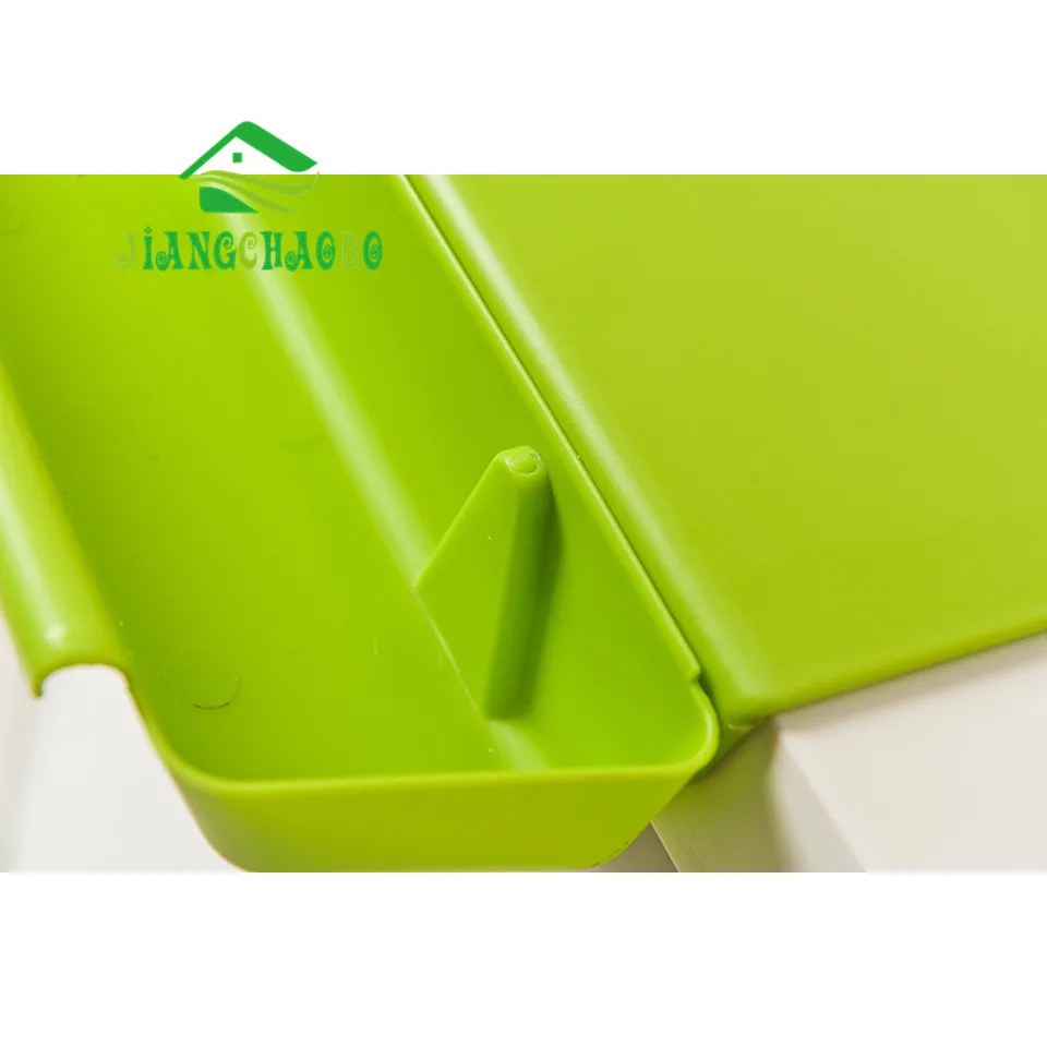 

2 in 1 Kitchen Foldable Chopping Board Creative Non-slip Folding Cutting Board Camping Antibacteria Chopping Board Cooking Mat