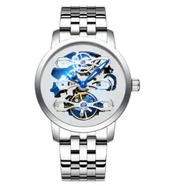 Color 6 AILANG Tourbillon часы мужские часы Топ бренд класса люкс из нержавеющей стали спортивные часы водонепроницаемые автоматические механические часы для мужчин - Цвет: Color 6