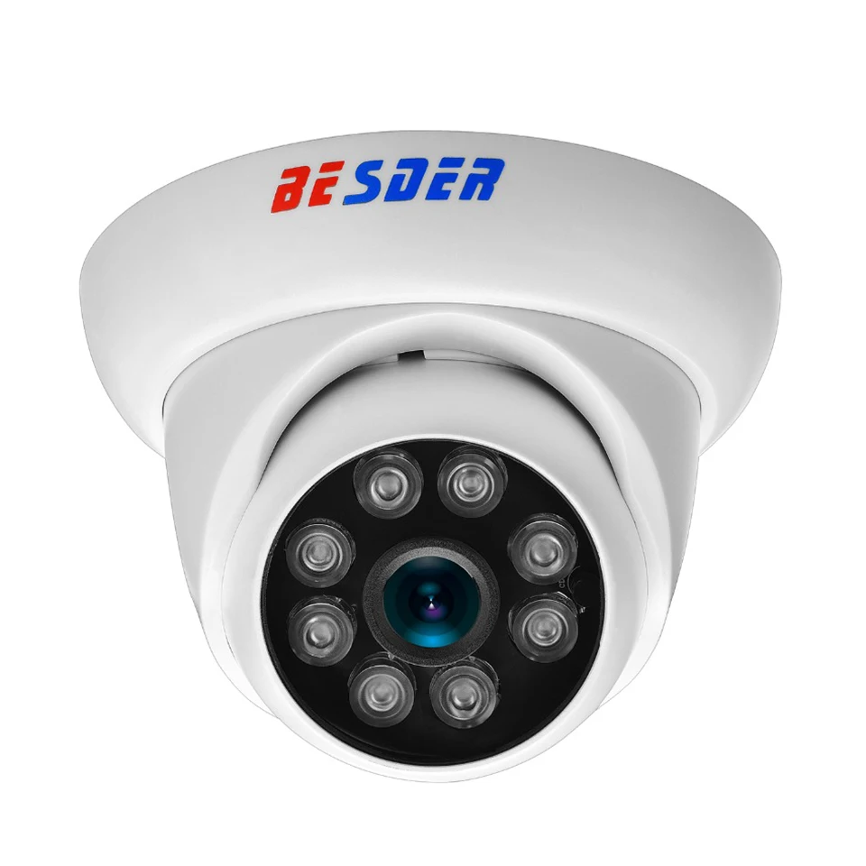 BESDER 48V POE IP камера 2MP 8 шт Массив светодиодов 720 P/960 P/1080 P открытый Крытый CCTV Cam P2P ONVIF PoE