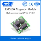 WitMotion RM3100 военный Магнитный полевой датчик, высокоточный магнитометр, цифровой электронный компас для Arduinos и многого другого