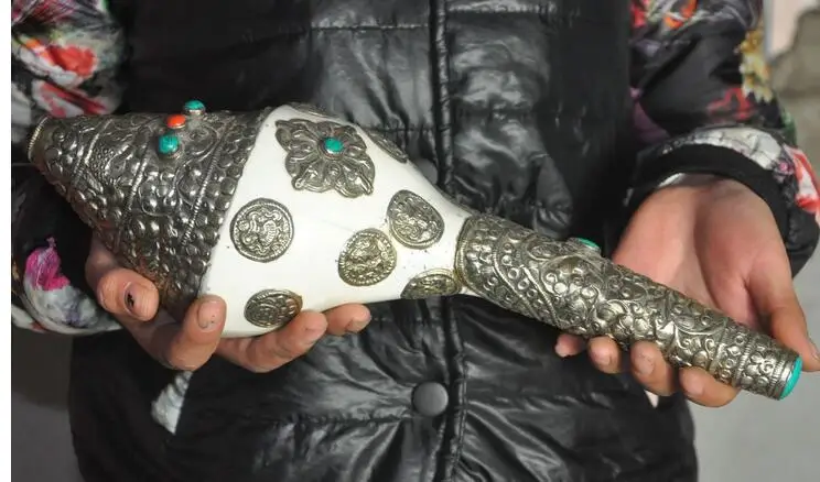 Декоративная ручная работа из непалы Тибета старое серебро буддизма