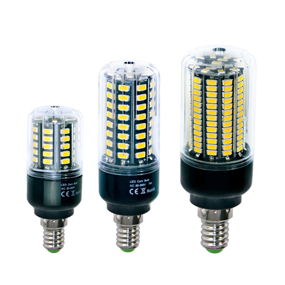 Светодиодная лампочка 5736 SMD более яркая 5730 светодиодный лампочка-Кукуруза 3 5 Вт 7 8