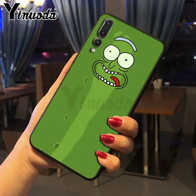 Чехол для телефона Yinuoda Rick and Morty Pickle Huawei nova 3i P20Lite P10 Plus Mate10Lite Mate20 P20 Pro honor 20 7a