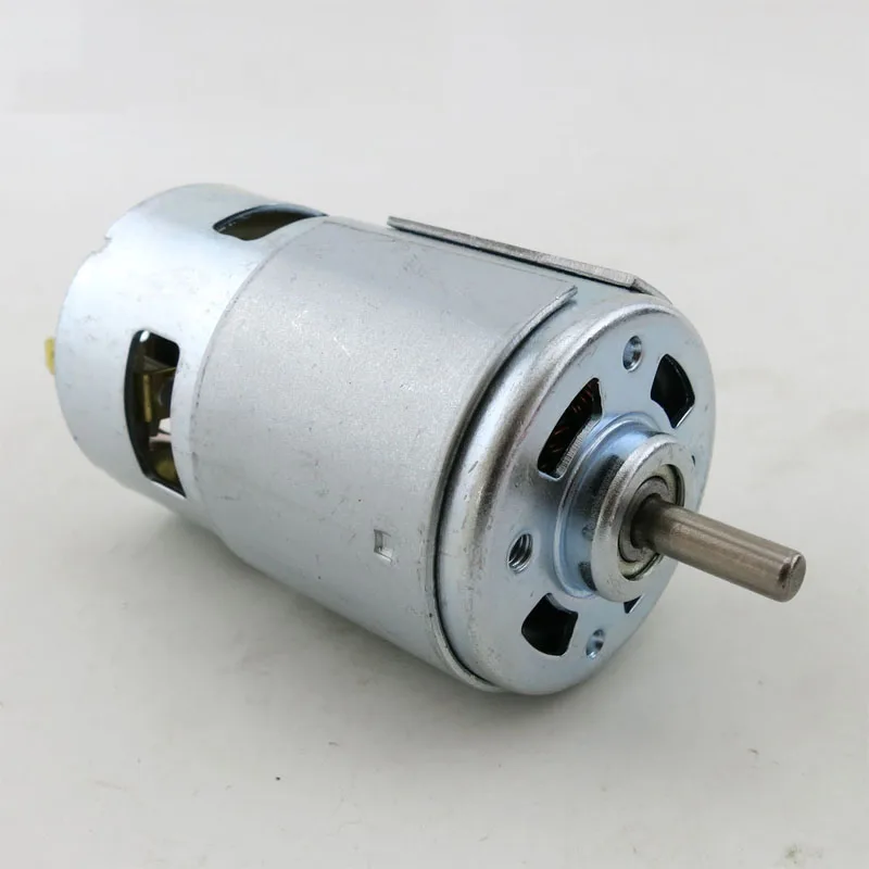775 мотор (круглый вал 12V15600 оборотов в минуту) Миниатюрный 12 вольтового источника
