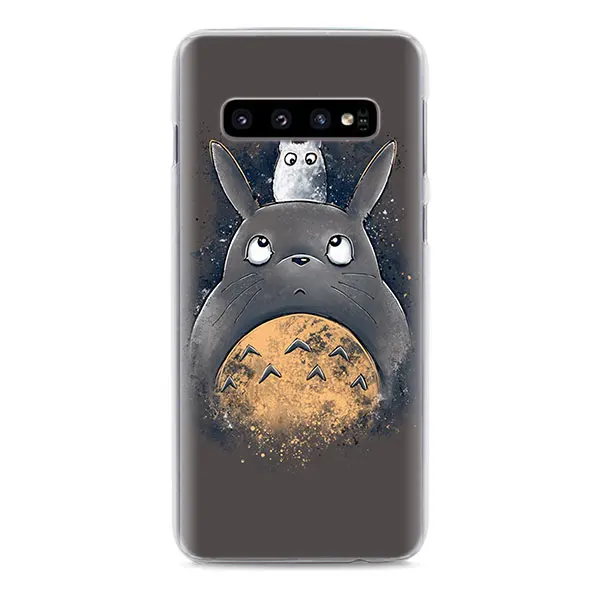 Чехлы для телефона Studio Ghibli Howl's Moving замок для samsung Galaxy S8 S9 S10 Plus S10e M10 M20 M30 A10 A30 A50 Жесткий Чехол для задней панели ПК - Цвет: 04