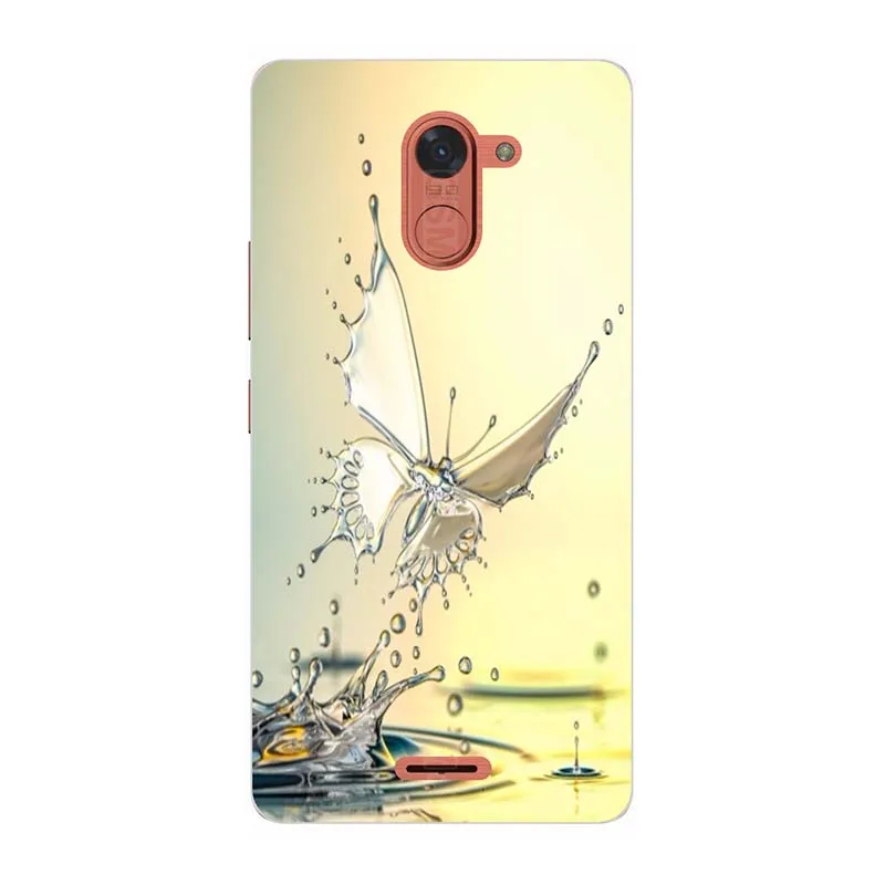 Мягкий силиконовый чехол для телефона s для Infinix Hot 4X557 мягкий TPU Материал задняя крышка-чехол для телефона Coque печать живопись Цветочный стиль - Цвет: A264