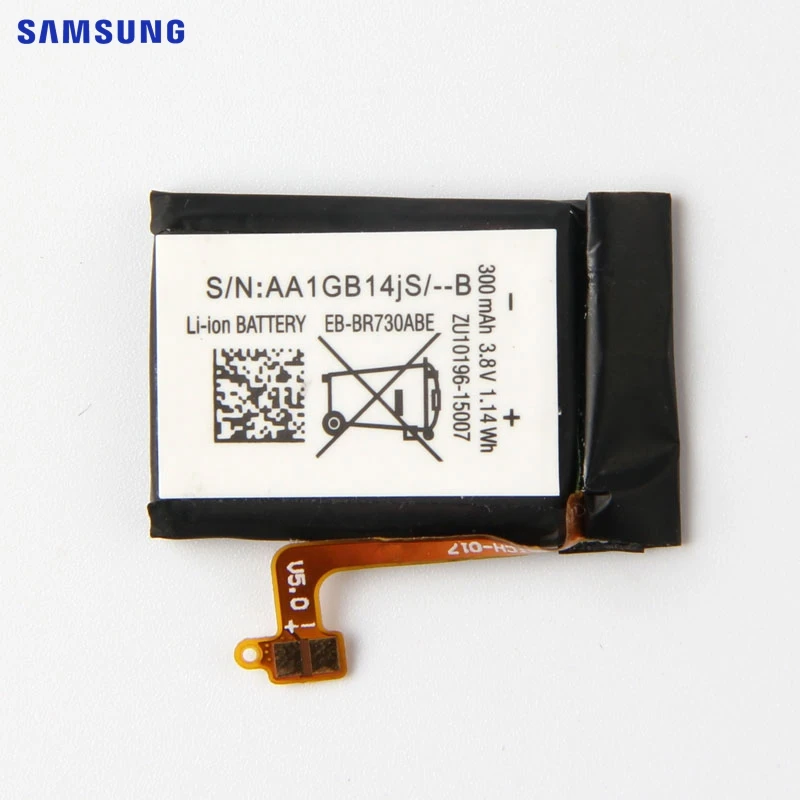 Samsung оригинальная замена Батарея EB-BR730ABE для samsung Шестерни S2 3g R730 SM-R735 SM-R730A SM-R730V SM-R600 SM-R730S 300 мА-ч