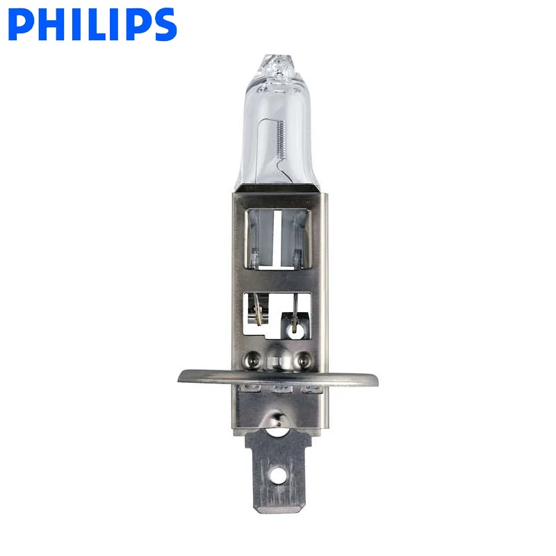 Philips H1 12V 55W LongLife Eco Vision 1500h длинная Автомобильная галогенная фара, автомобильная противотуманная фара ECE, одобрено 12258LLECO B1, 1X