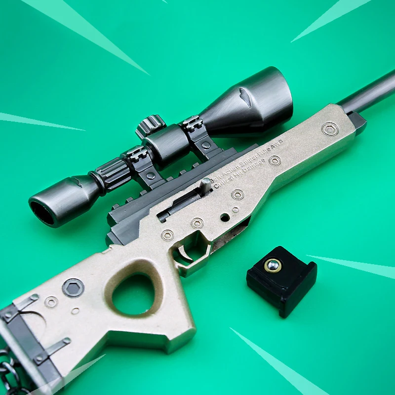 17 см AWM модель оружия игрушка высокое качество игры Металлический Игрушечный
