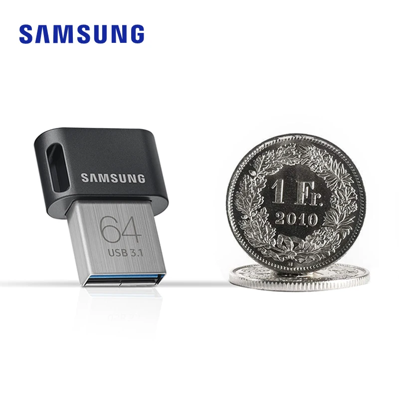 Samsung FIT usb 3.1 флеш накопитель 128 ГБ 256 до 300 флэш Usb 3 1 64 32 200|USB флэш-накопители| |