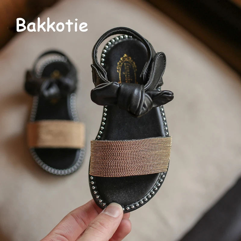 Bakkotie 2018 Новая мода лето для маленьких девочек Сладкая принцесса бренд со