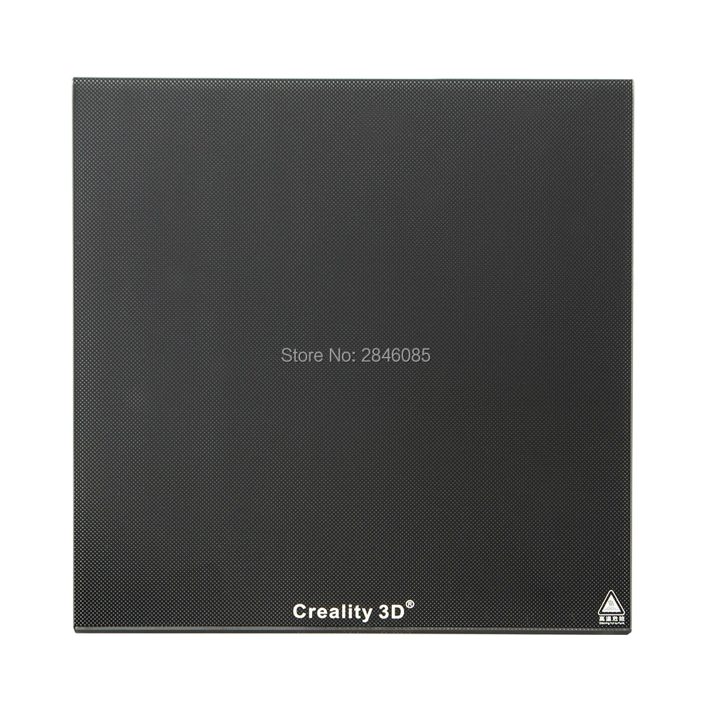 Creality 3D ультрабук 3d принтер платформа Подогреваемая кровать сборка поверхности стеклянная пластина 310x310x3 мм для MK2 MK3 Горячая кровать
