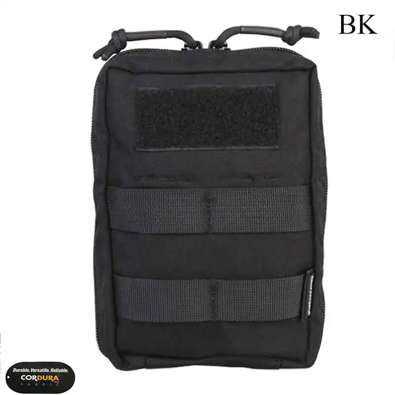 BK EMERSONGEAR утилита мешок Охота боевой тактический дампа Мультикам Molle сумка EM9287 - Цвет: BK