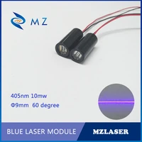 9mm 405nm 10mw industrial grade apc driven blue line laser module