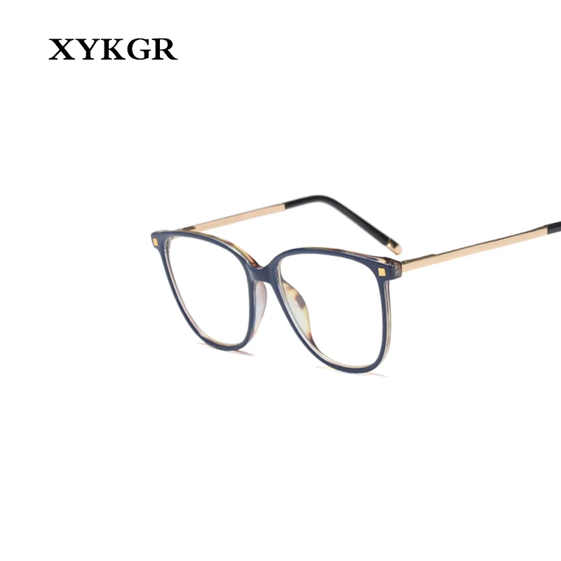 XYKGR, модные очки "кошачий глаз", женские, брендовые, Ретро стиль, оптические очки для компьютера, оправа для мужчин и женщин, черная оправа для очков