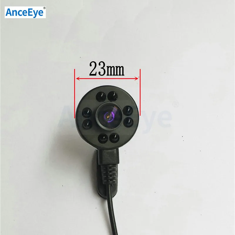 Инфракрасная AHD камера AnceEye audio 960P Mini цветная с аудио расстояние иК: 1 2 м объектив: 8
