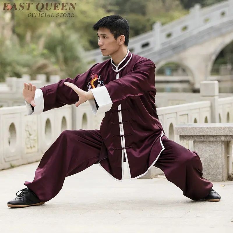 Форма кунг-фу Wushu одежда для Тай Чи весна 2019 с вышивкой Феникс Брюса Ли Тай-Чи TA1687 |