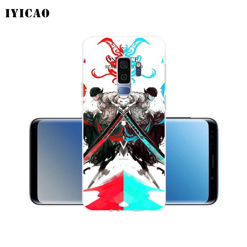IYICAO Roronoa Zoro Цельный Мягкий силиконовый чехол для телефона Samsung Galaxy S10e S10 S9 S8 Plus S7 Edge