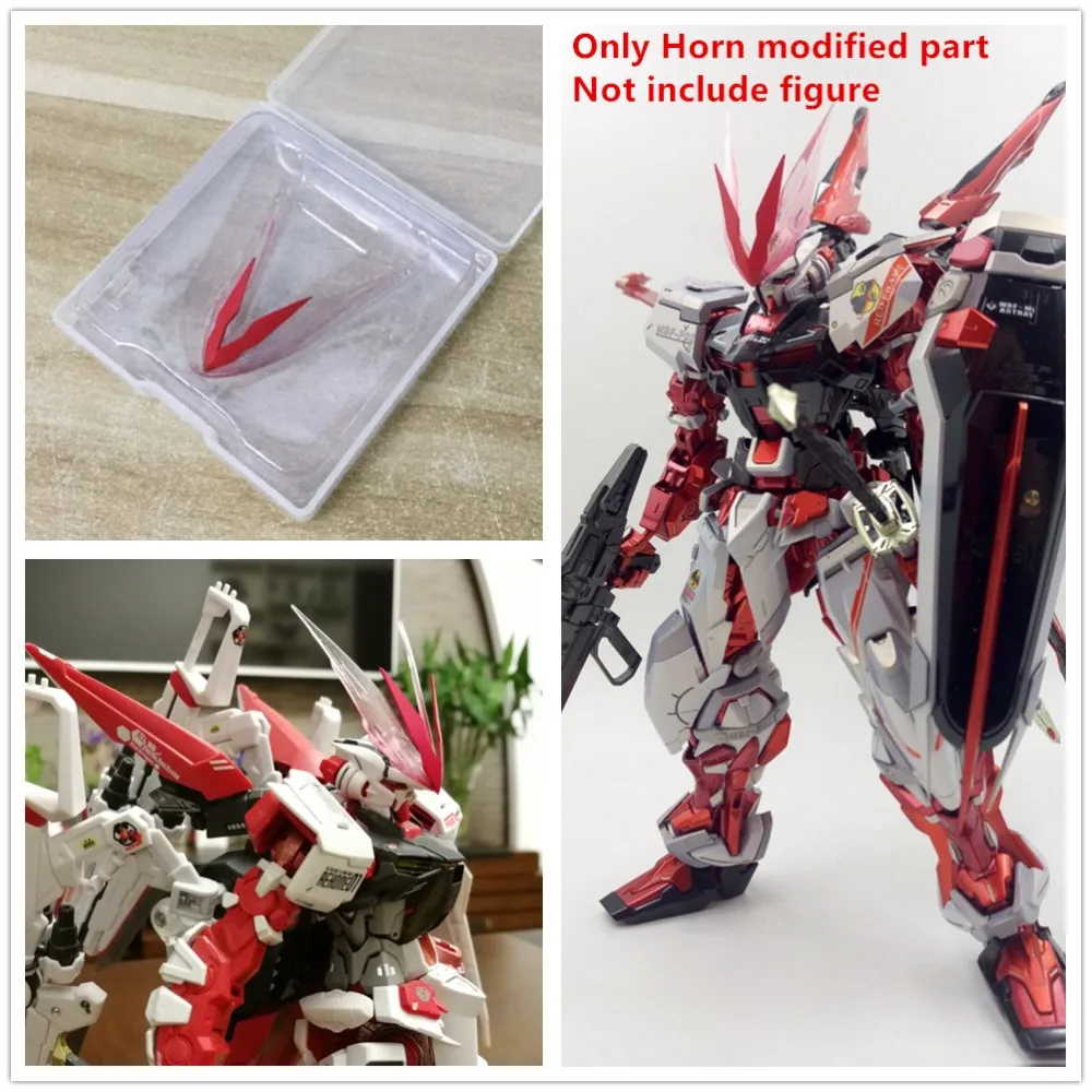 D.L красная рога дракона модифицированные детали для Bandai MG MB 1/100 астрая или синяя