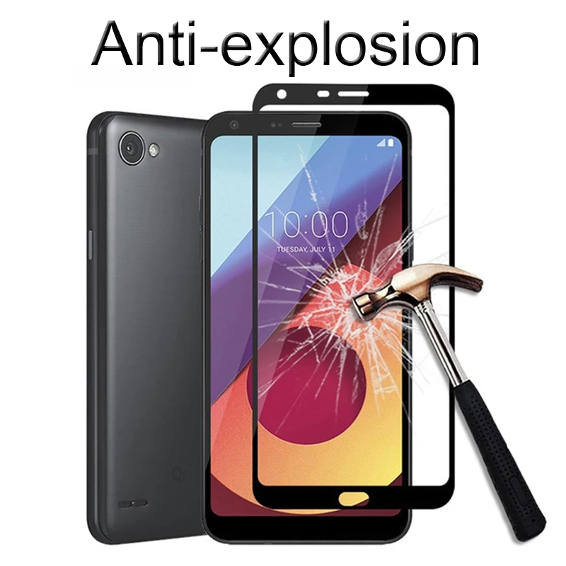 Для lg g6, закаленное стекло, защитный экран q6, Протектор l g k10, защитный лист q g 6 lg g6 k7 7 k4 k8 glas