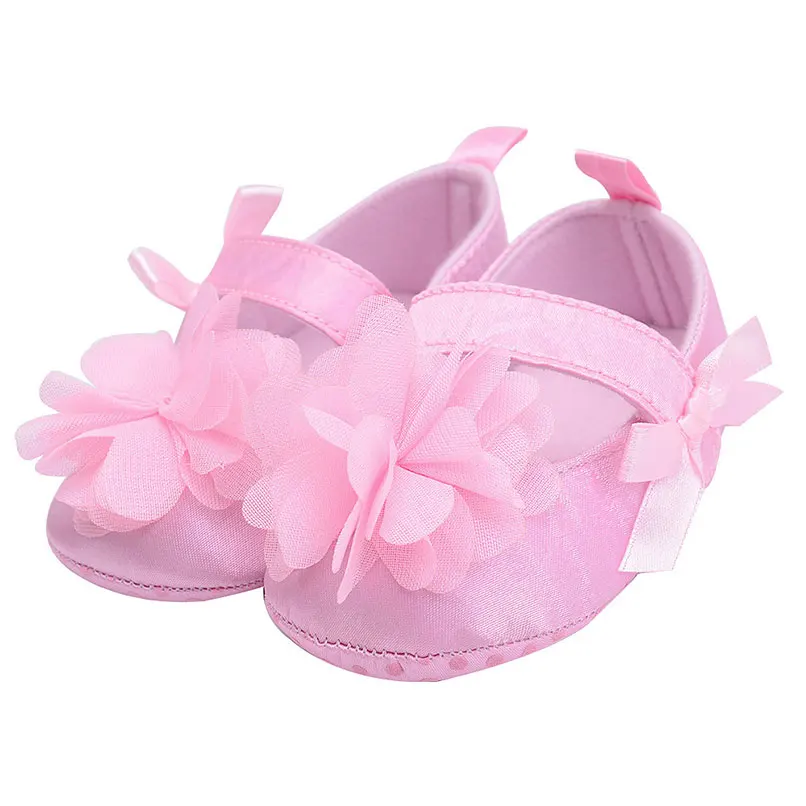 Flower Spring / Autumn Infant Baby Shoes Moccasins Newborn Girls Soft Soled 3 Color Available 0-18Months Play Mats | Игрушки и хобби