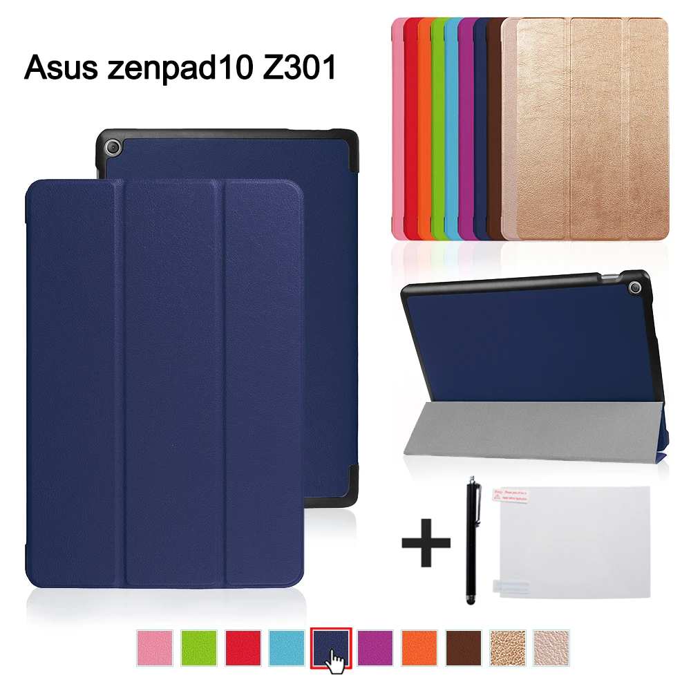 Чехол для ASUS Zenpad 10 Z301MLF Z301ML Z301 противоударный защитный Магнитный чехол из ПУ 1