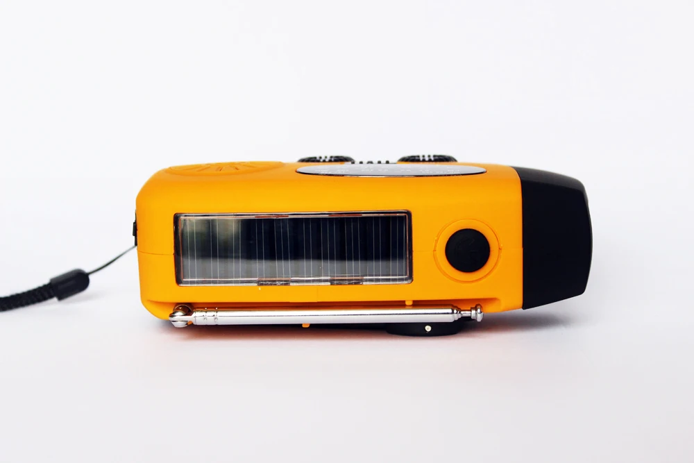 Аварийный светодиодный фонарик Ручной Солнечный AM/FM/NOVV радио USB зарядное