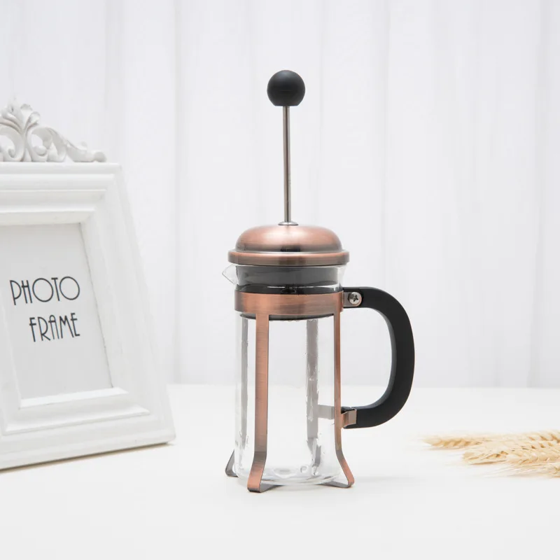 Homadise высокое боросиликатное стекло французский пресс Перколятор чайник Cafetiere 350