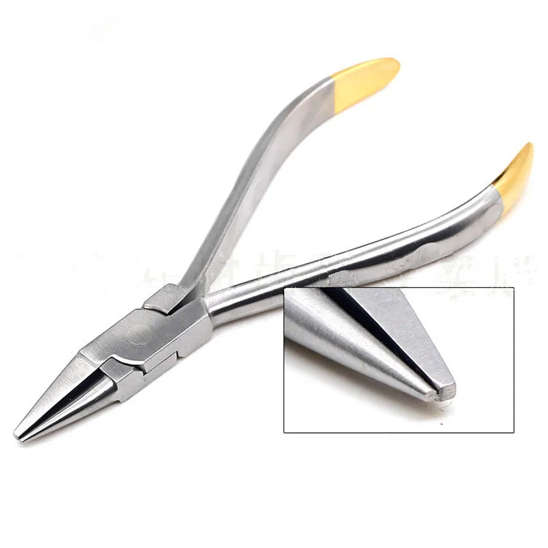 

Dental Orthodontic Bird Beak Plier Light wire bending Forming CE wire Instrument Stainless steel