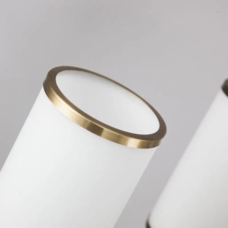 Современная люстра из натуральной бронзы медная для спальни кухни гостиной