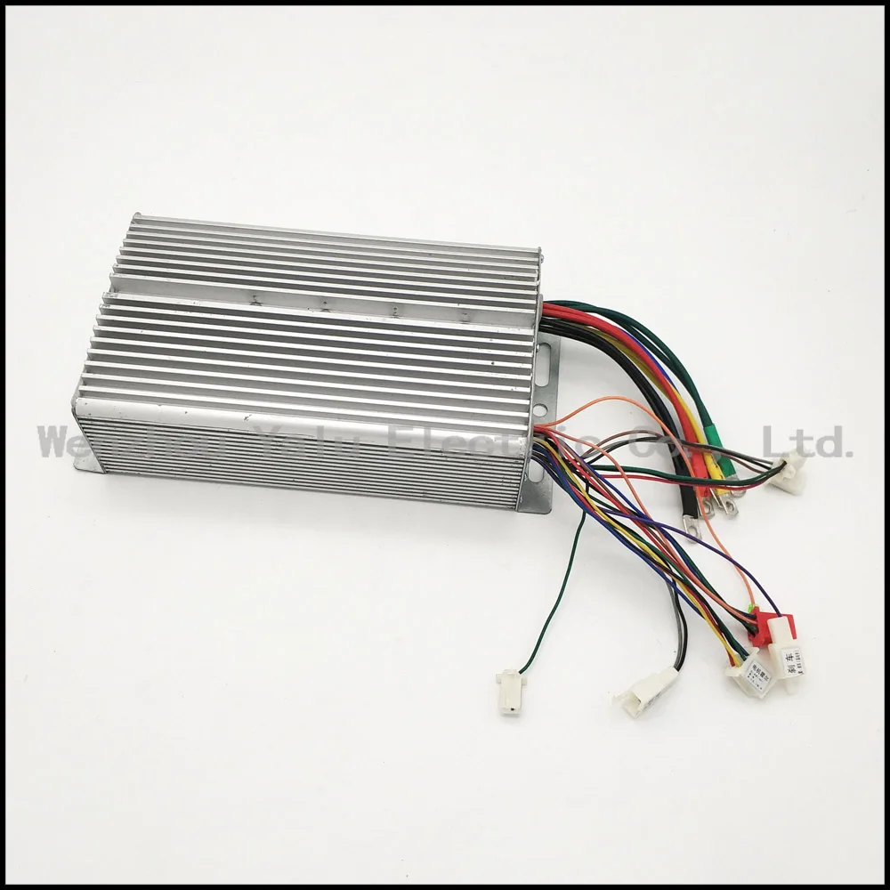 1500 Вт DC48V60V72V бесщеточный мотор BM1418ZXF Электрический велосипед мотоцикл электрический комплект двигатель мотоцикла с ручкой дроссельной заслонки - Цвет: 60V 1500W Controller