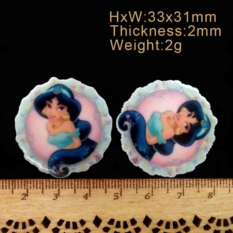 Резиновые кабошоны из смолы 40 шт./лот 33x31 мм|embellishments|embellishments card making |