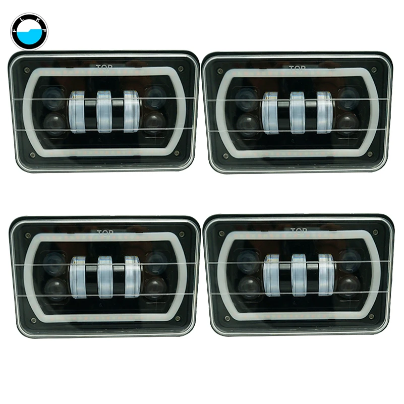 4x6 дюймов 30 Вт светодиодный ные фары с ДХО для Chevrolet Oldsmobile Cutlass.|4x6 led headlight|headlights