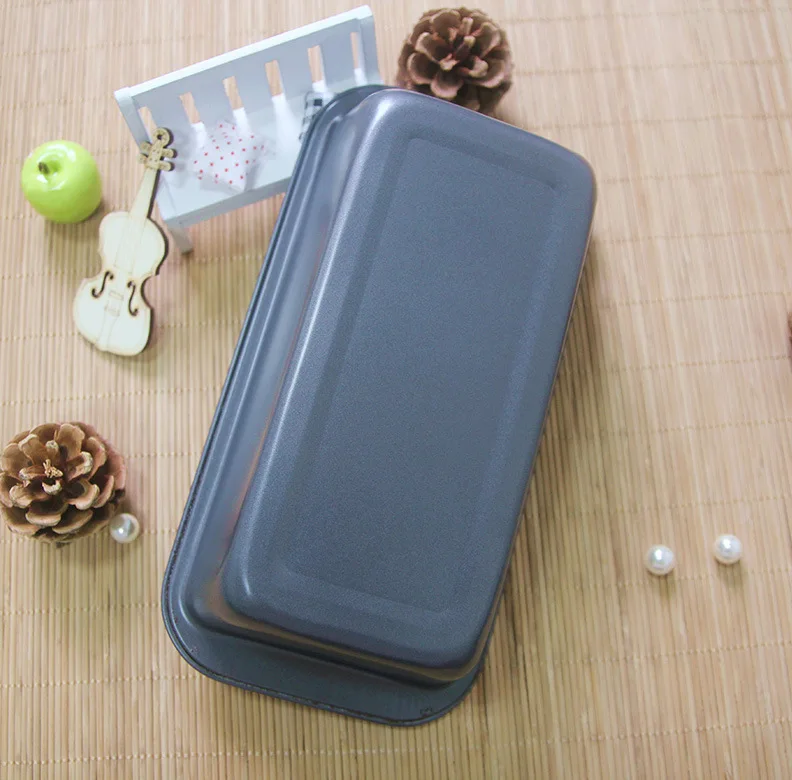 AIWILL Nonstick toast box rectangular gold carbon bread mold |